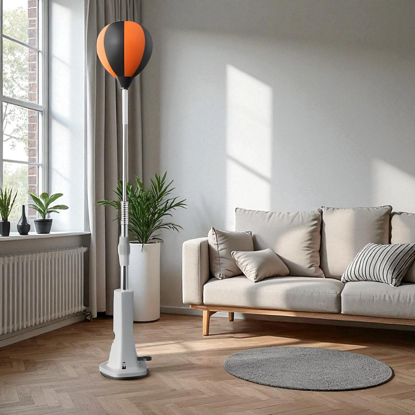 Premium Quality Boxing Speedball with Stand - Height Adjustable for Teens & Adults - 360° Rebound for Stress Relief & Fitness - Ideal for Home Use in Bedrooms Living Rooms & Gardens